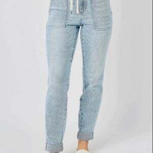 Judy Blue Blue vintage wash joggers NWT